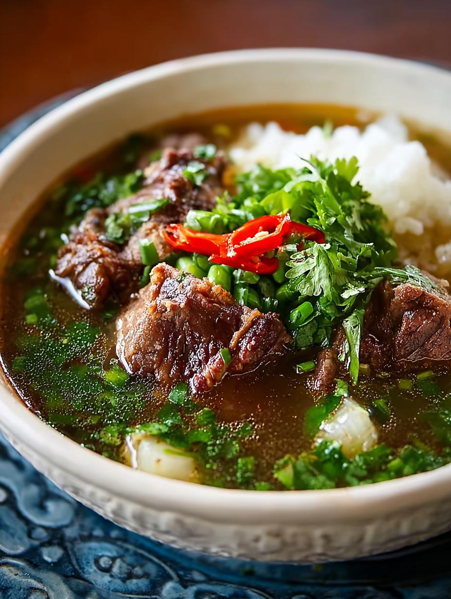 Hawaii Style Oxtail Soup: 7 Reasons to Love It - Hawaii Style Oxtail Soup - additional detail