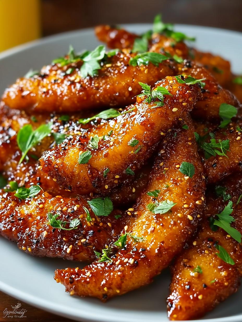 Tasty Honey Garlic Chicken Tenders: A Sweet and Savory Delight - Honey Garlic Chicken Tenders - additional detail