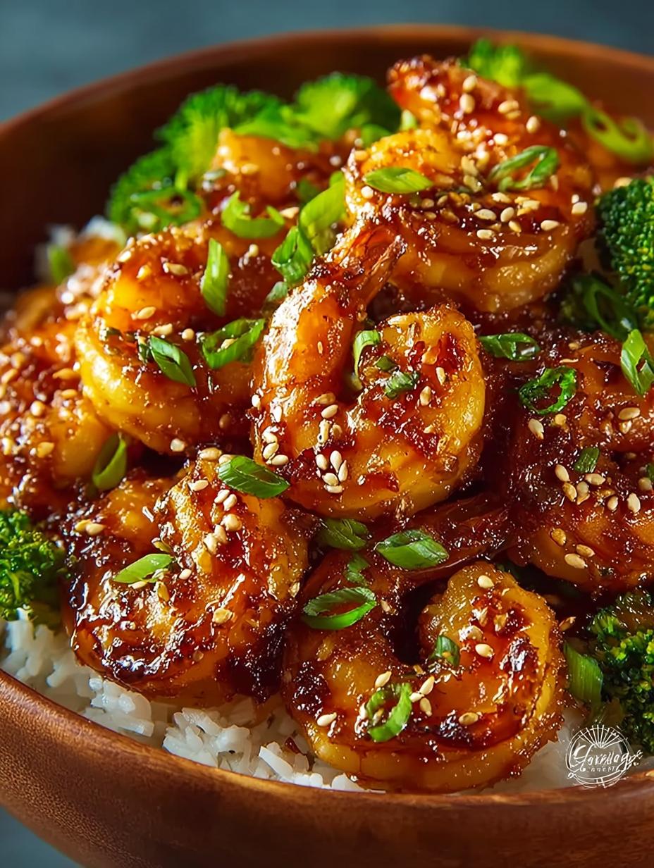Irresistible Honey Garlic Shrimp