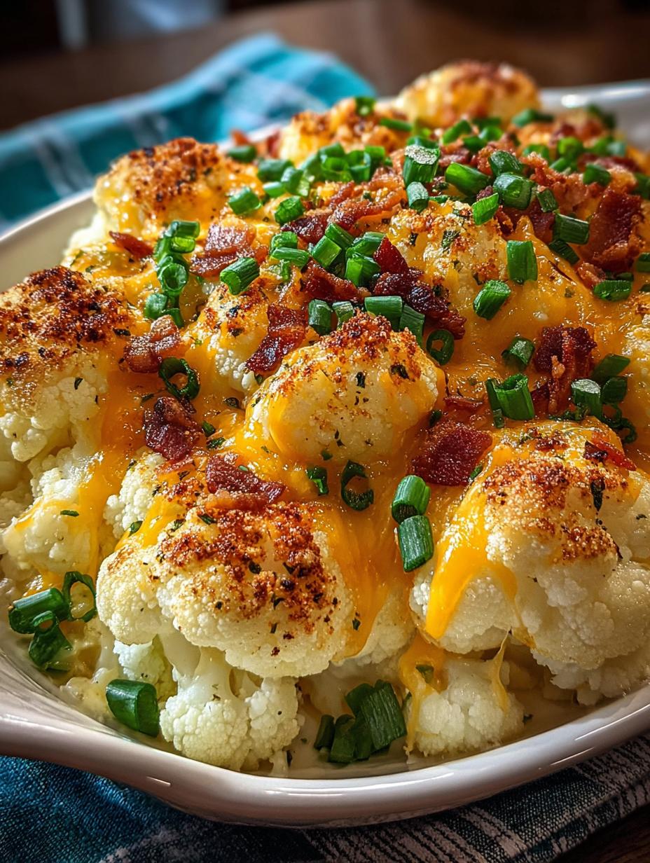 Loaded Cauliflower Casserole