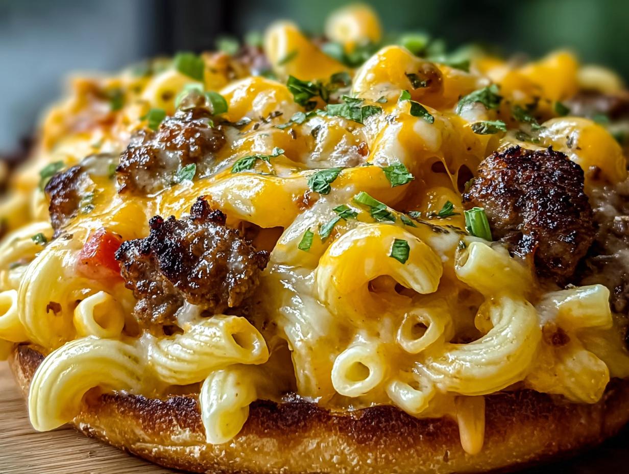 Loaded Cheeseburger Alfredo Pasta: 1 Amazing Recipe - Ingredients for Loaded Cheeseburger Alfredo Pasta