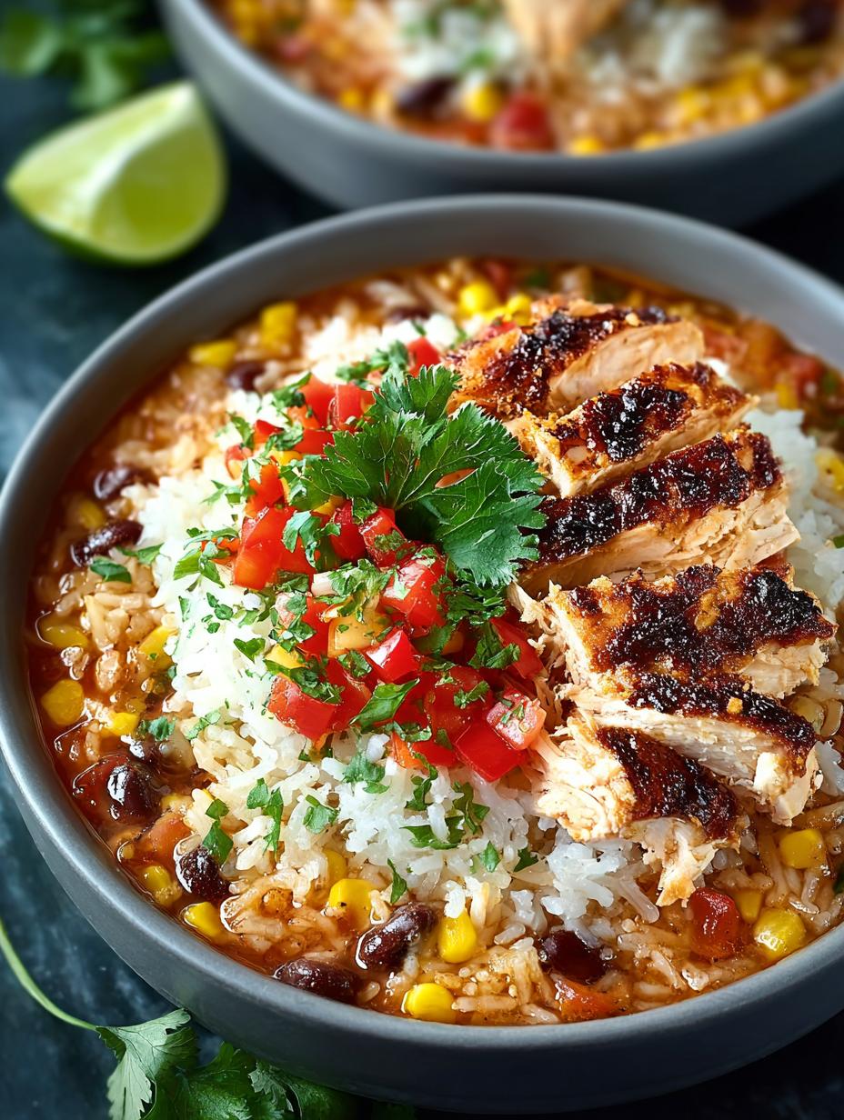 Mexican Lime Chicken Rice: 6 Easy Steps to Zestful Flavor - Mexican Lime Chicken Rice - main visual representation