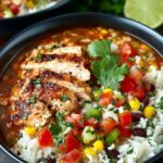 Mexican Lime Chicken Rice