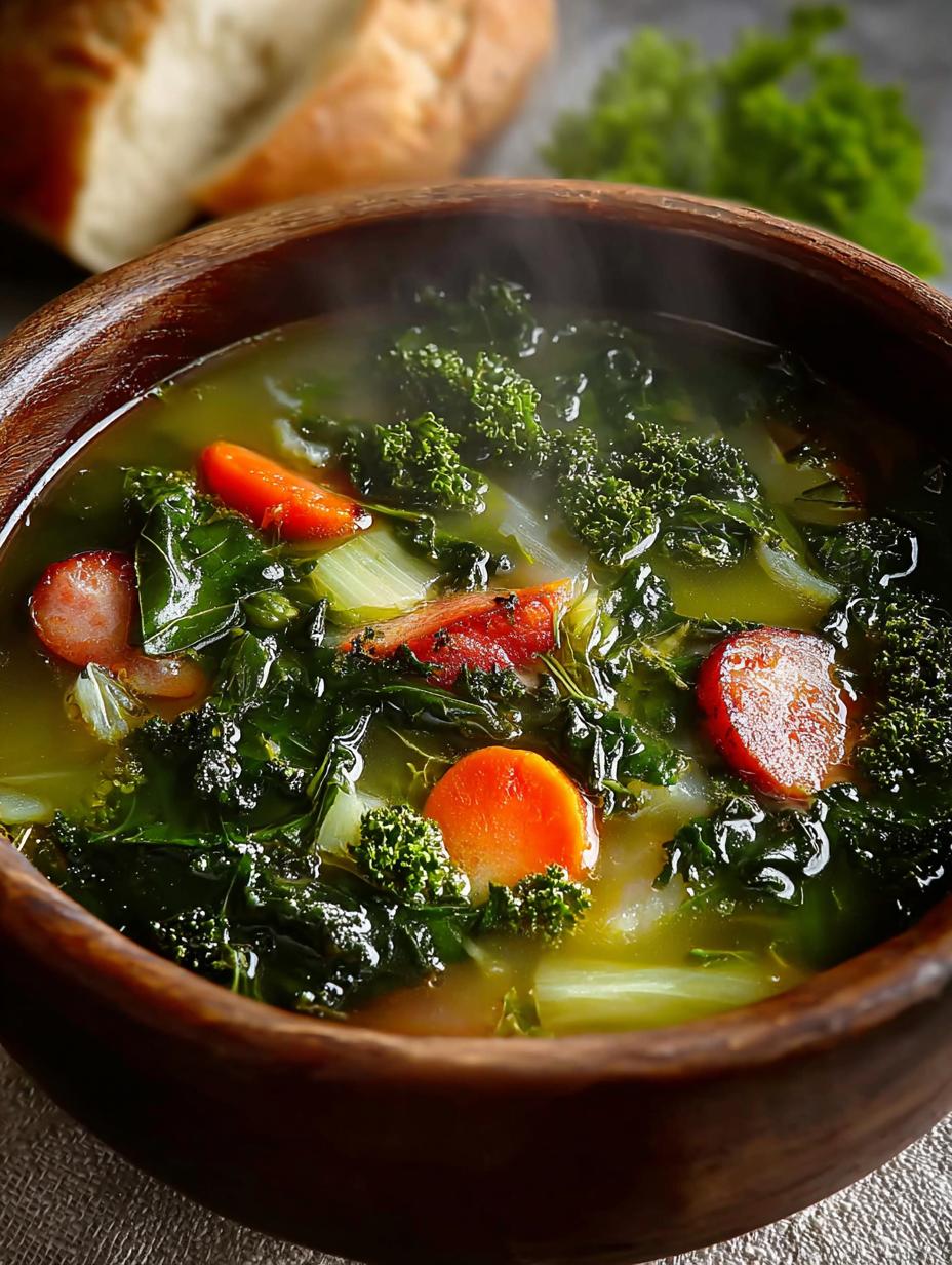 Portuguese Kale Soup Caldo: 6 Steps to Comforting Goodness 5 Portuguese Kale Soup Caldo: 6 Steps to Comforting Goodness - Portuguese Kale Soup Caldo - additional detail