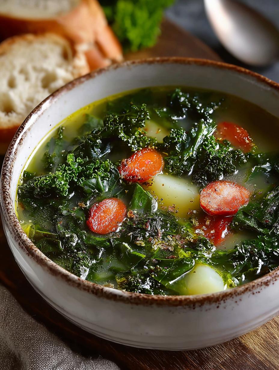 Portuguese Kale Soup Caldo