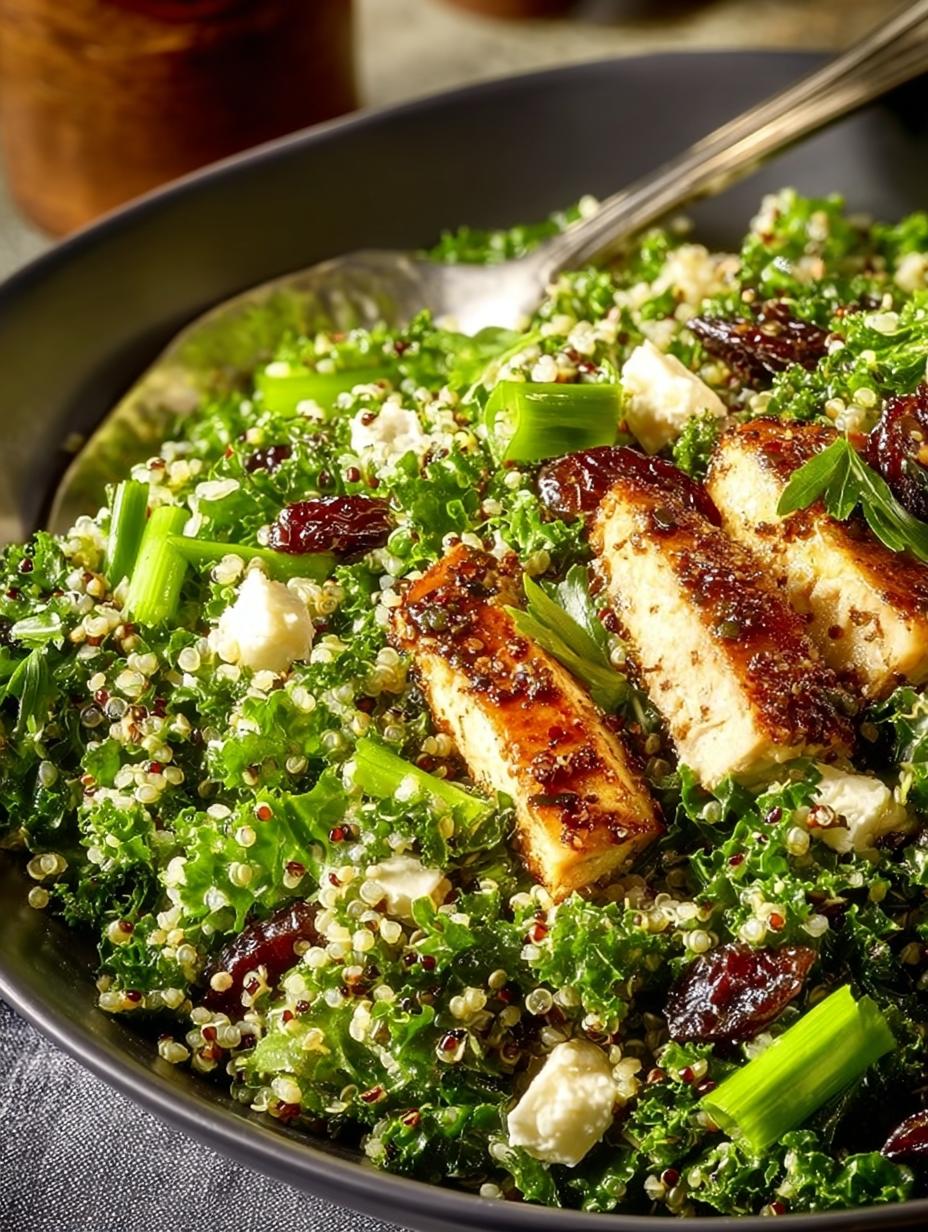 Protein Kale Quinoa Salad: 7 Reasons to Love This Dish 5 Protein Kale Quinoa Salad: 7 Reasons to Love This Dish - Protein Kale Quinoa Salad - additional detail
