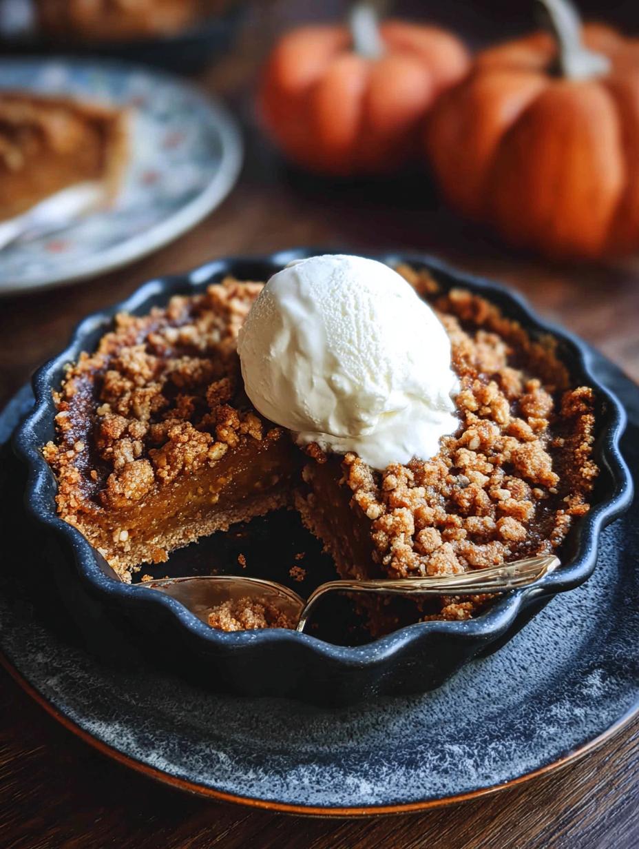 Pumpkin Pie Crisp