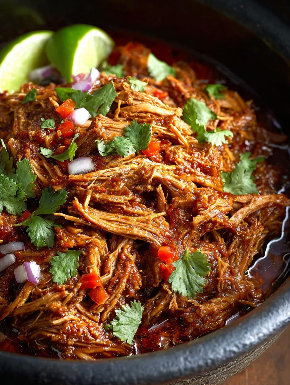 Slow Cooker Mexican Pulled Pork: 8 Hours to Flavorful Bliss 5 Slow Cooker Mexican Pulled Pork: 8 Hours to Flavorful Bliss - Slow Cooker Mexican Pulled - additional detail