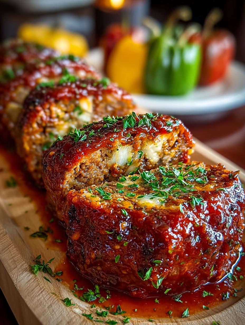 Smoky Bbq Meatloaf Stuffed
