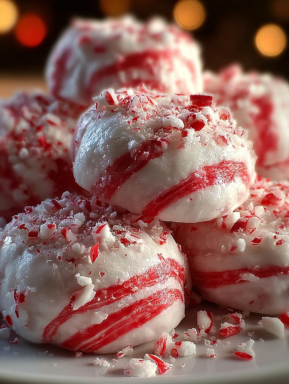 Soft Christmas Peppermints Holiday