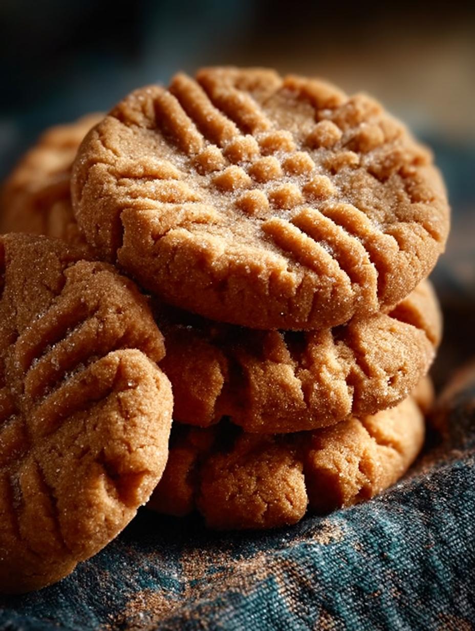 Soft Peanut Butter Cookies