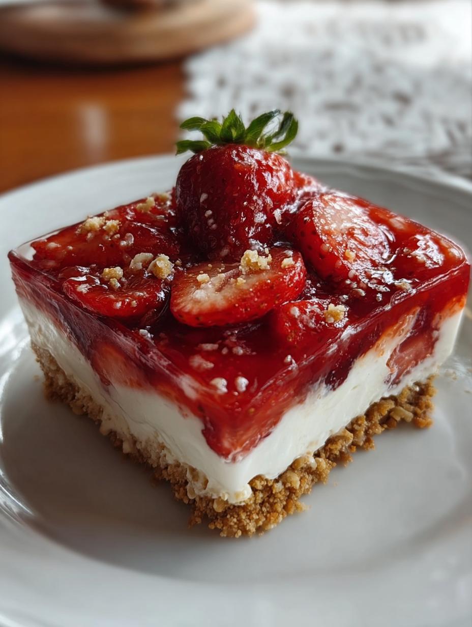 Amazing Strawberry Pretzel Salad Cream in 10 Steps! 4 Amazing Strawberry Pretzel Salad Cream in 10 Steps! - Strawberry Pretzel Salad Cream - main visual representation