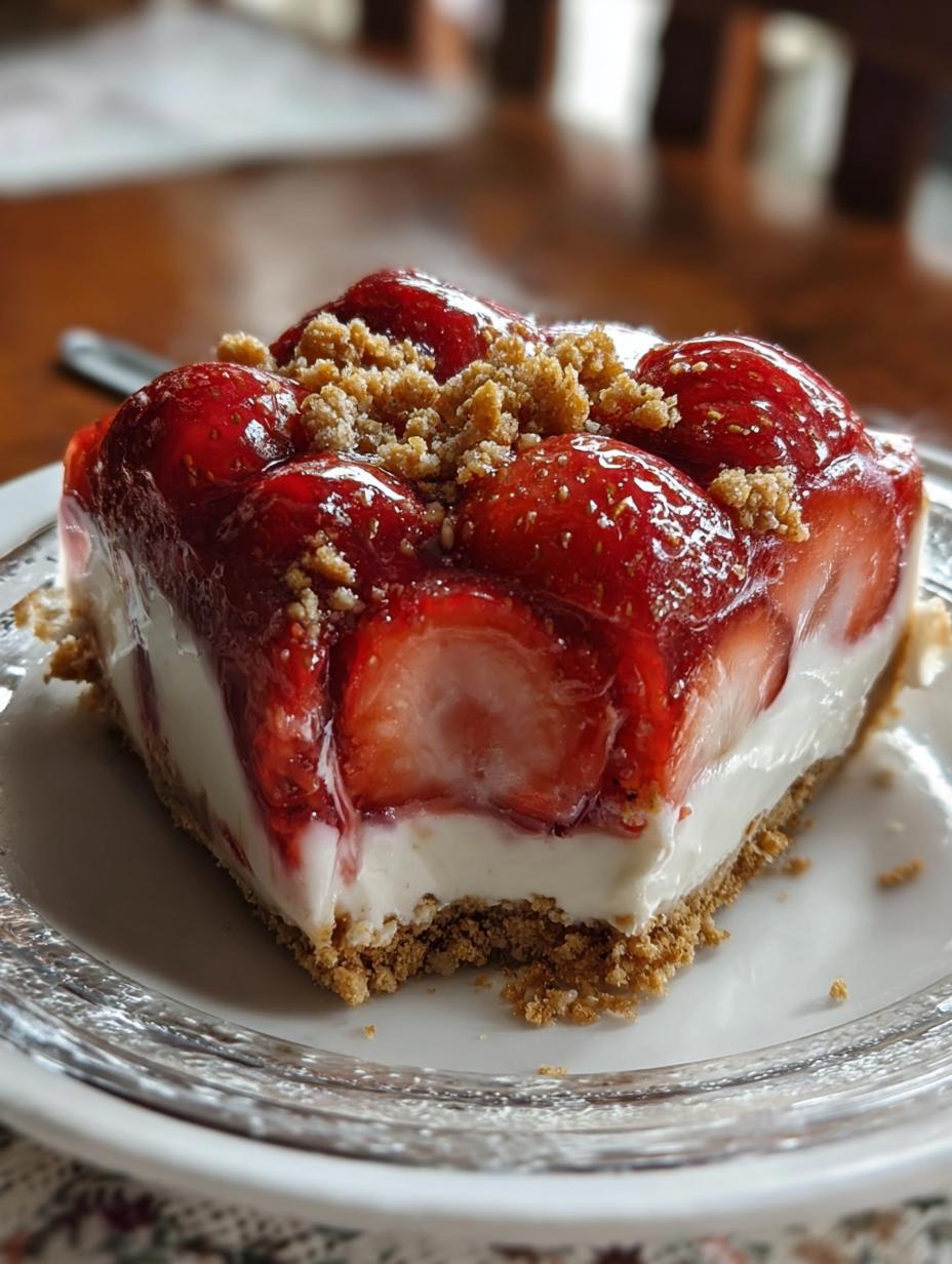 Amazing Strawberry Pretzel Salad Cream in 10 Steps! 5 Amazing Strawberry Pretzel Salad Cream in 10 Steps! - Strawberry Pretzel Salad Cream - additional detail