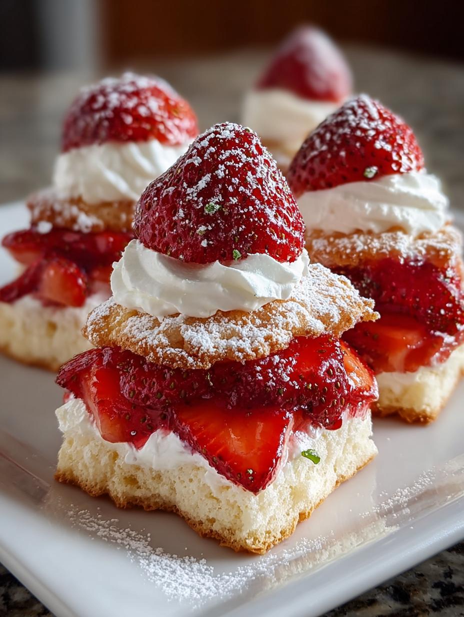 Delicious Strawberry Shortcake Bites to Savor Today - Strawberry Shortcake Bites - main visual representation