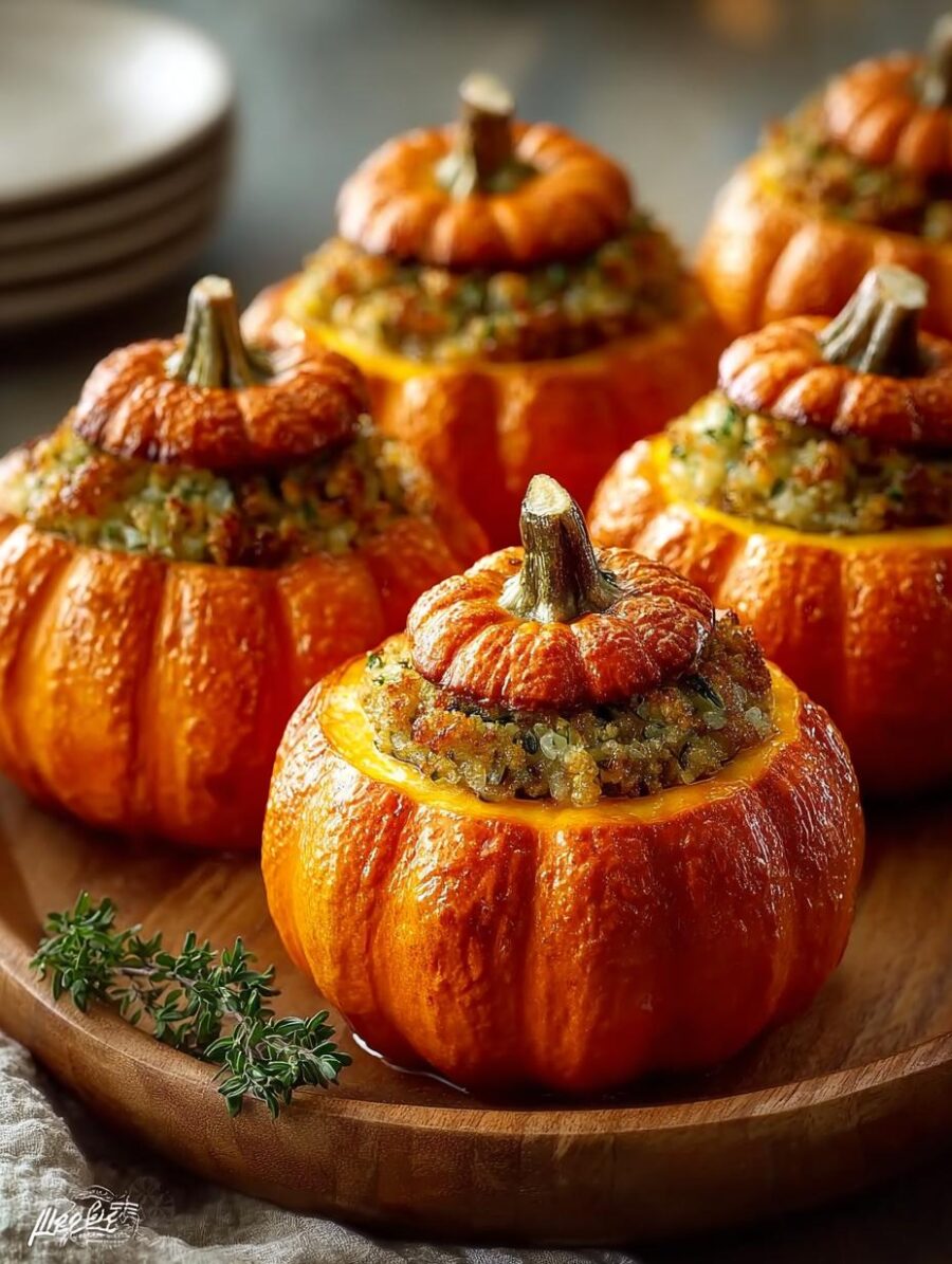 Delicious Stuffed Mini Pumpkins for Fall Gatherings - Slam Recipes