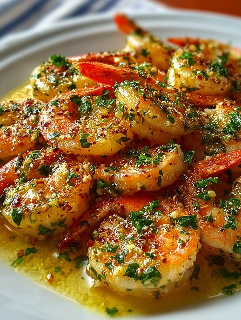 Succulent Garlic Butter Shrimp