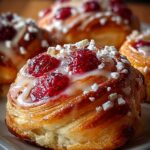 Sugar Raspberry Danish Bun