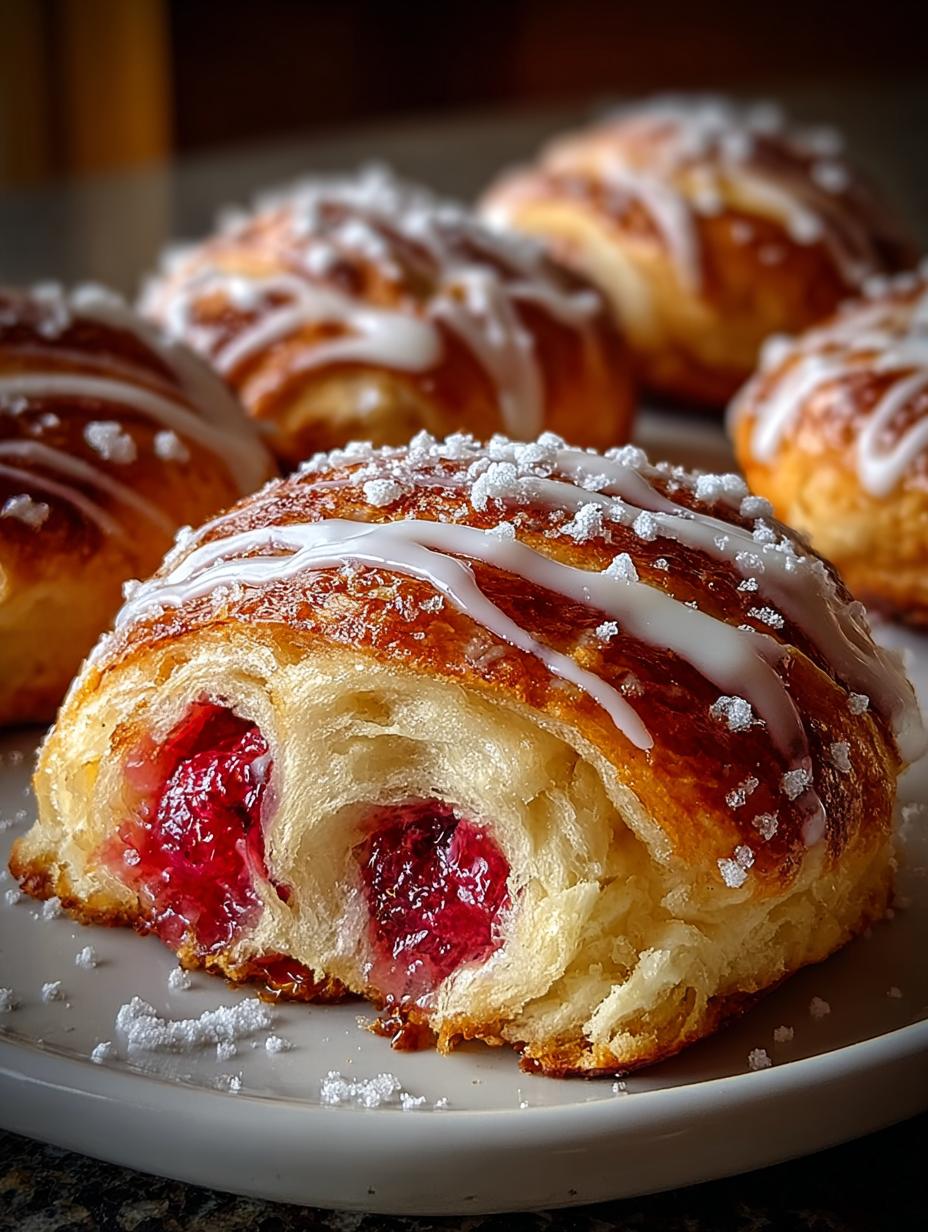 Sugar Raspberry Danish Bun: 12 Delightful Buns to Enjoy 5 Sugar Raspberry Danish Bun: 12 Delightful Buns to Enjoy - Sugar Raspberry Danish Bun - additional detail