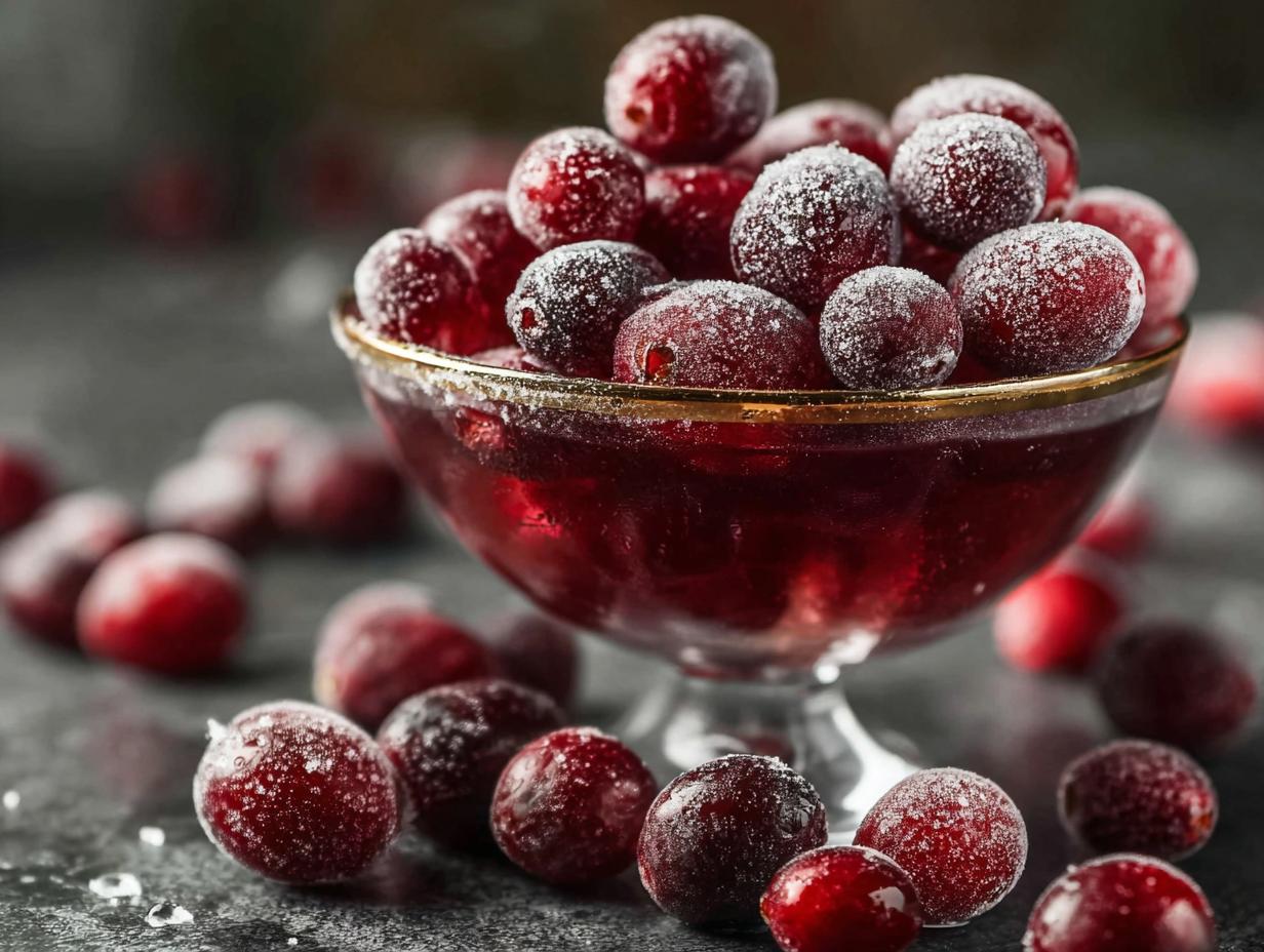 Sugared Cranberries