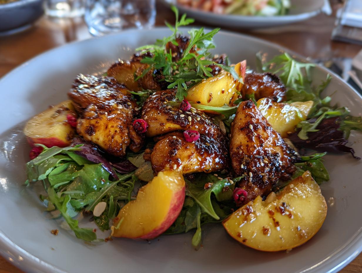 Sweet Spicy Chicken Peach: 40-Minute Flavor Bomb - Sweet Spicy Chicken Peach - additional detail