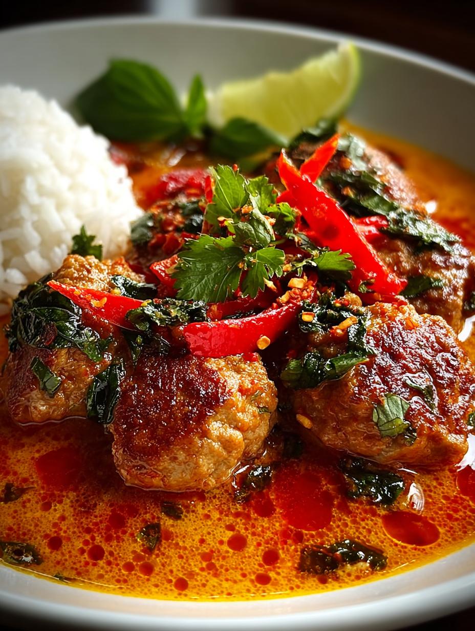 Delicious Thai Red Curry Turkey Recipe With Vibrant Flavors - Thai Red Curry Turkey - main visual representation