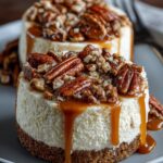 Caramel Pecan Keto Cheesecake