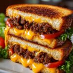 Cheeseburger Grilled Cheese Fusion