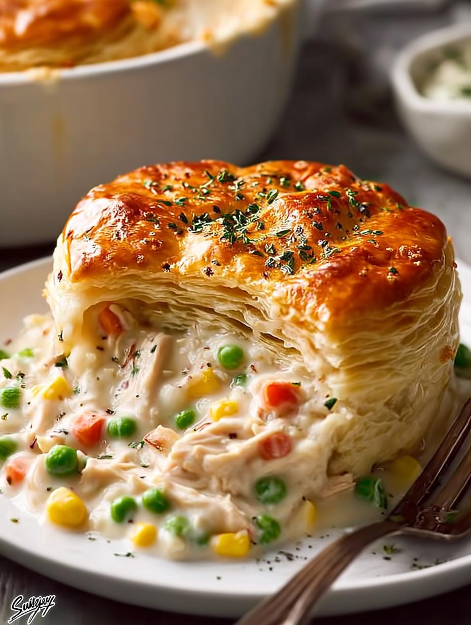 Chicken Pot Pie Casserole