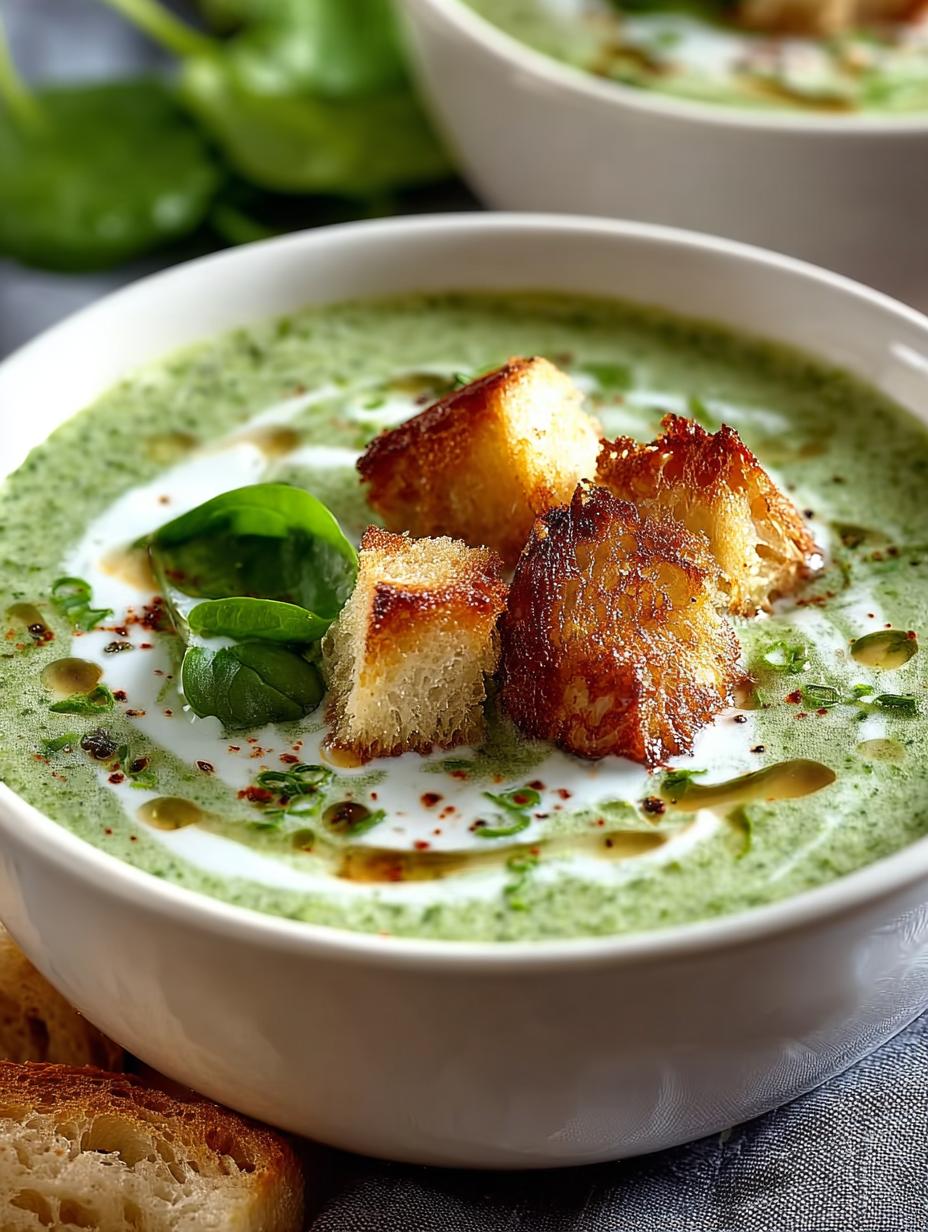 Cream Spinach Soup
