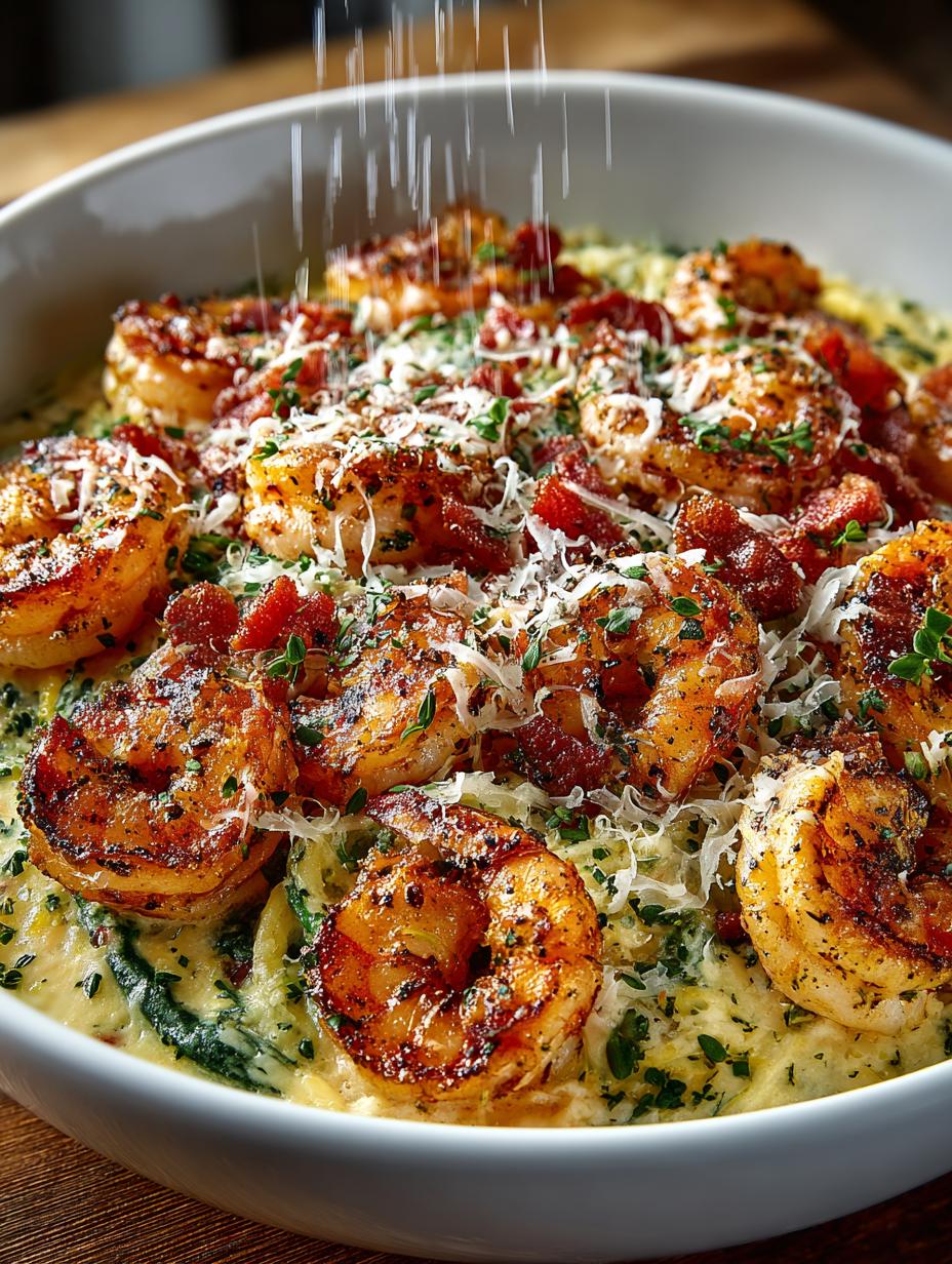 Creamy Garlic Shrimp Parmesan: 7 Irresistible Facts - Creamy Garlic Shrimp Parmesan - additional detail