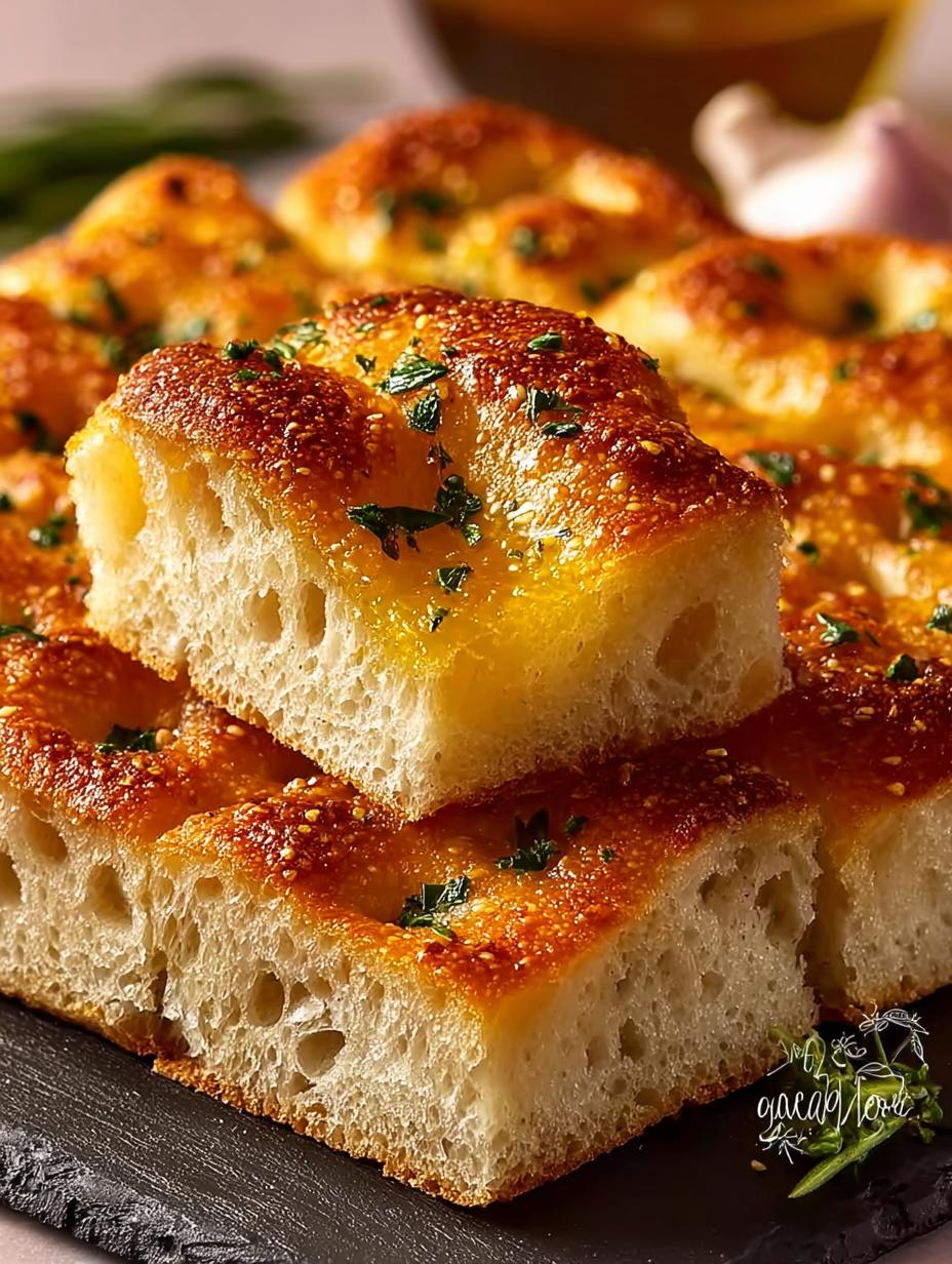 Garlic Butter Focaccia
