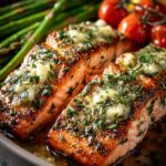 Garlic Herb Butter Salmon