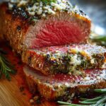 Herb Crusted Christmas Beef