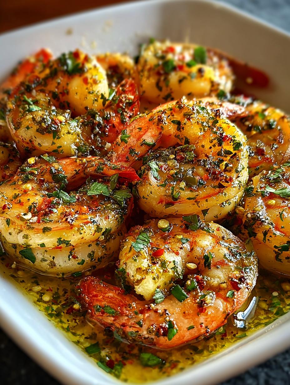 Holiday Shrimp Scampi Festive