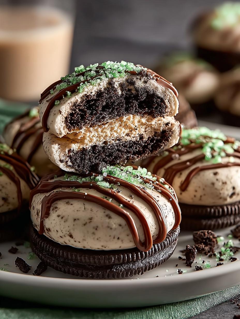 Irish Cream Oreos Festive