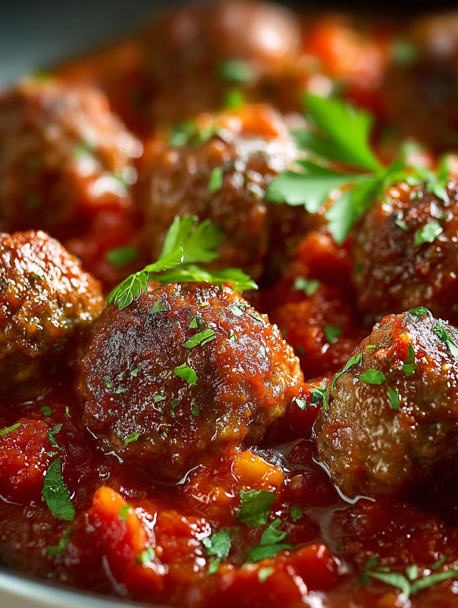 Italian Meatballs Tomato Sauce