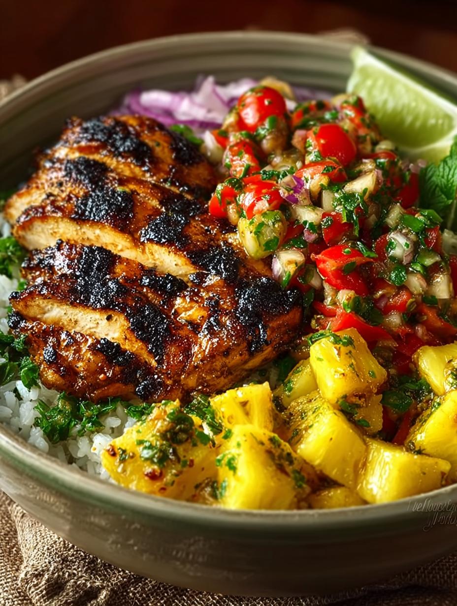 Jerk Chicken Bowl with