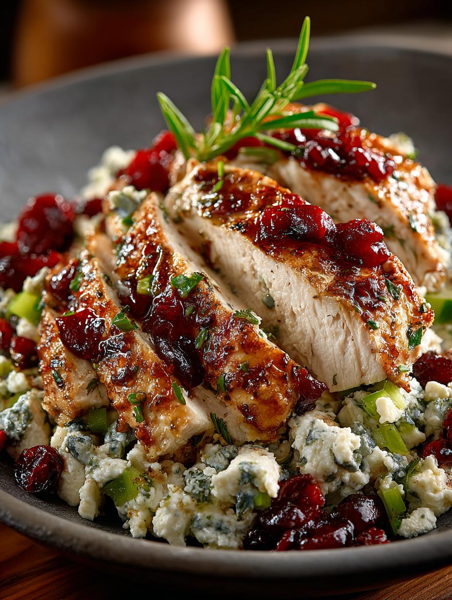 Keto Herbed Turkey Cranberry