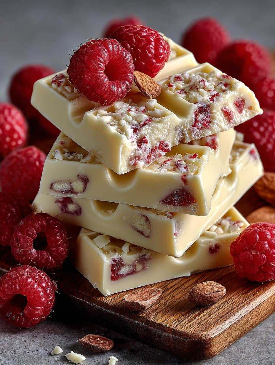 Keto White Chocolate Raspberry