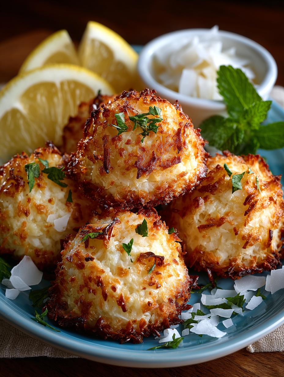 Lemon Coconut Macaroon Fat