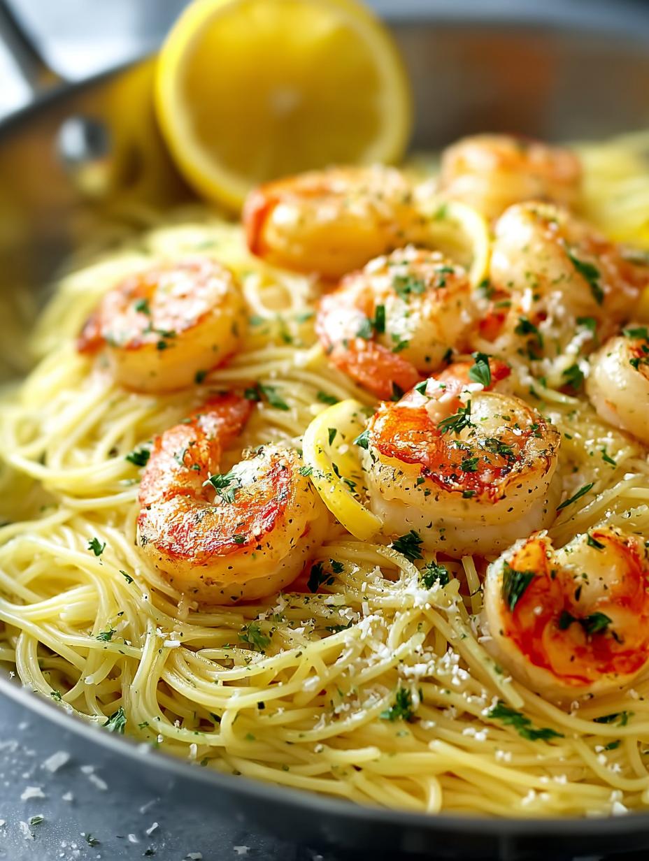 Lemon Garlic Shrimp Angel: 7 Reasons to Love This Dish 5 Lemon Garlic Shrimp Angel: 7 Reasons to Love This Dish - Lemon Garlic Shrimp Angel - additional detail