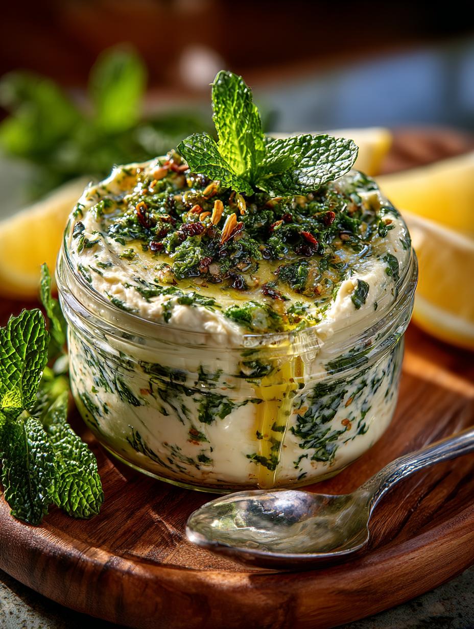 Low Carb Tahini Mint