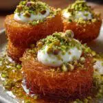 Mini Kunafa Nests Cream