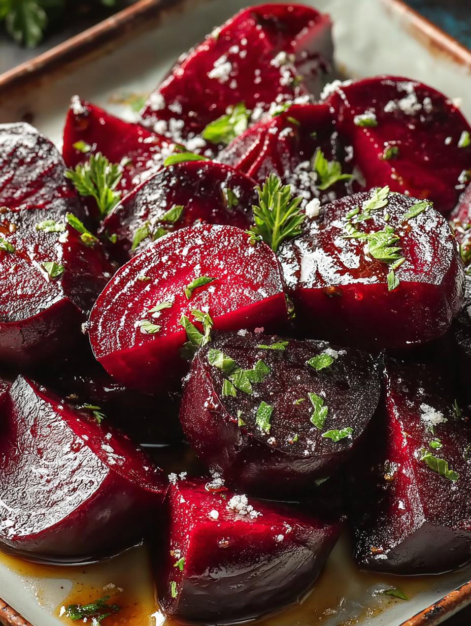 Oven Roasted Beets with