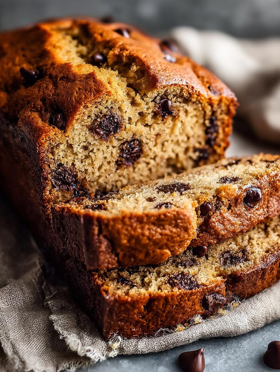 Peanut Butter Chocolate Chip Banana Bread That Delights - Peanut Butter Chocolate Chip - additional detail