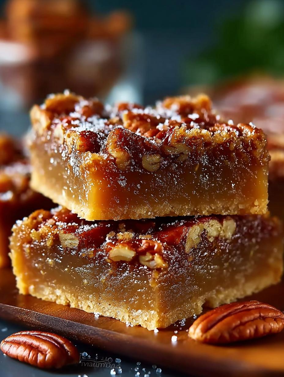 Pecan Pie Bars: 12 Irresistible Treats to Savor - Pecan Pie Bars - additional detail