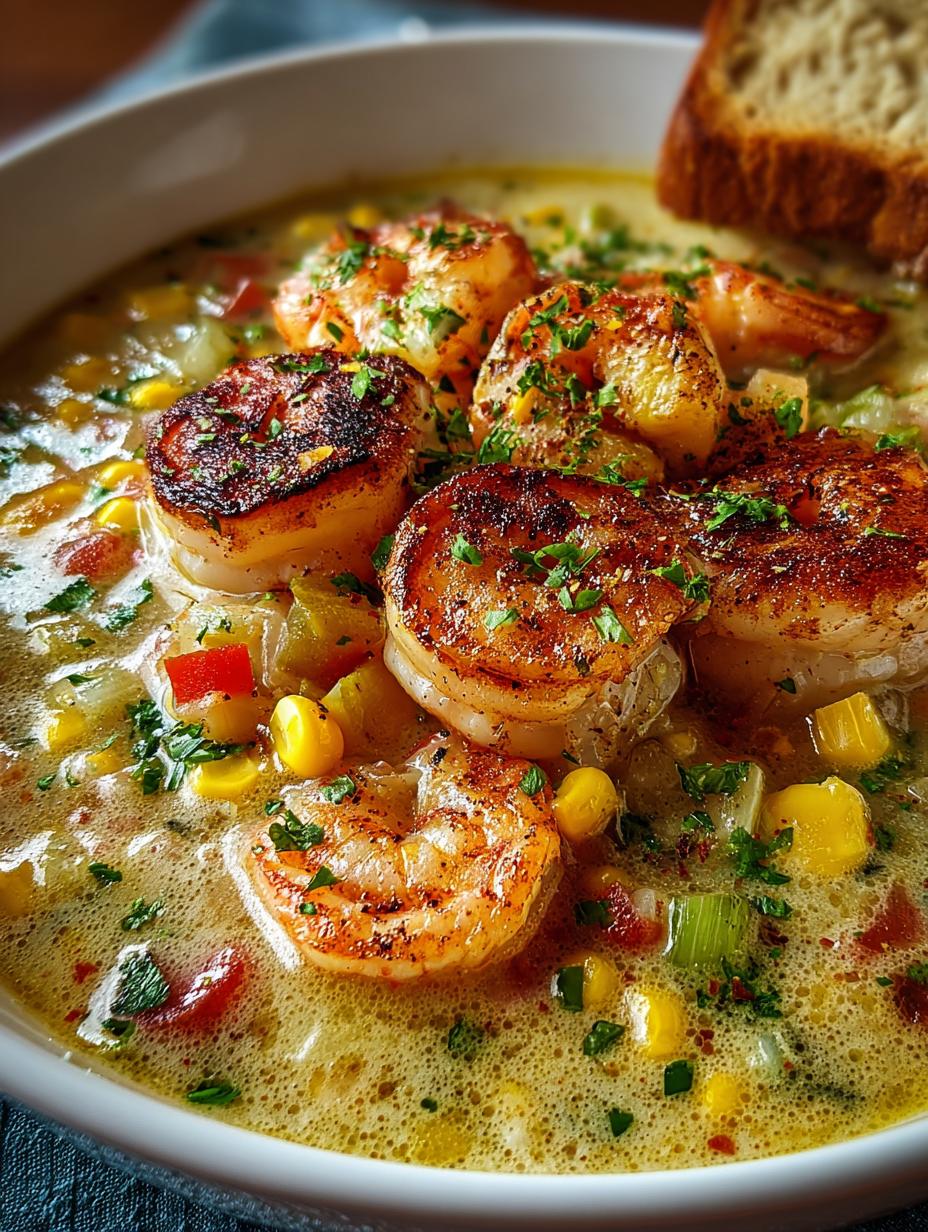 Shrimp Corn Chowder Creamy