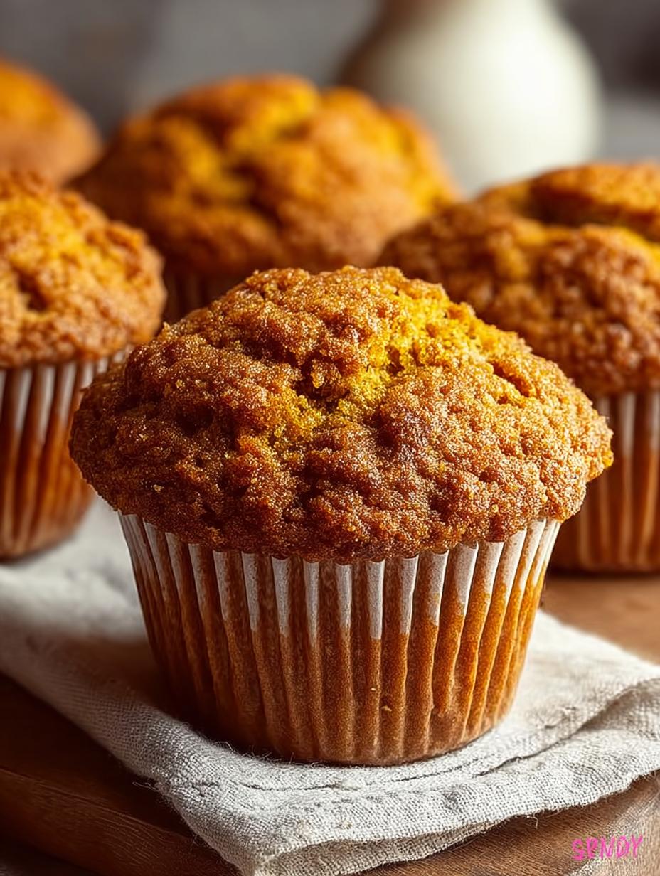 Sourdough Pumpkin Muffins