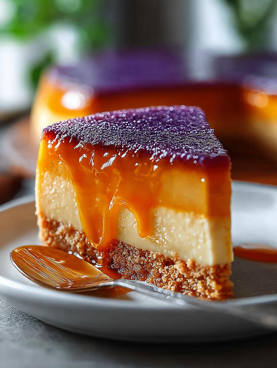 Delicious Ube Flan Cake Recipe You Must Try Today - Ube Flan Cake - additional detail
