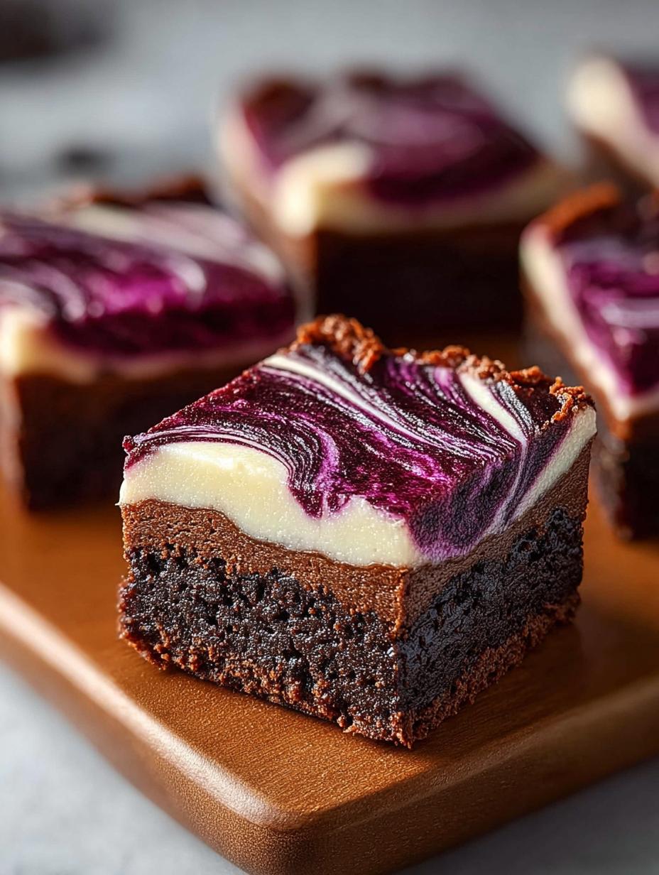 Ube Swirl Brownies: 10 Irresistible Layers of Delight 4 Ube Swirl Brownies: 10 Irresistible Layers of Delight - Ube Swirl Brownies - main visual representation